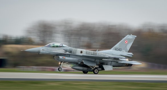 Polské F-16 uprostřed polsko-německé mediální války
