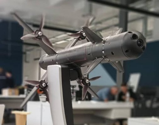 Ukrajinský záchytný dron Fowler pro boj s ruskými drony Orlan-10