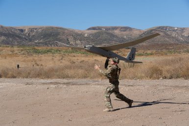 Americký dron Puma pro ukrajinské dělostřelectvo